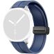 Ремешок KALEBOL Magnetic Nylon Band для Samsung Galaxy Watch 8 (40/44mm) / 8 Classic - Dark Blue (384145DB). Фото 1 из 6