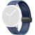 Ремешок KALEBOL Magnetic Nylon Band для Samsung Galaxy Watch 8 (40/44mm) / 8 Classic - Dark Blue: фото 1 из 6