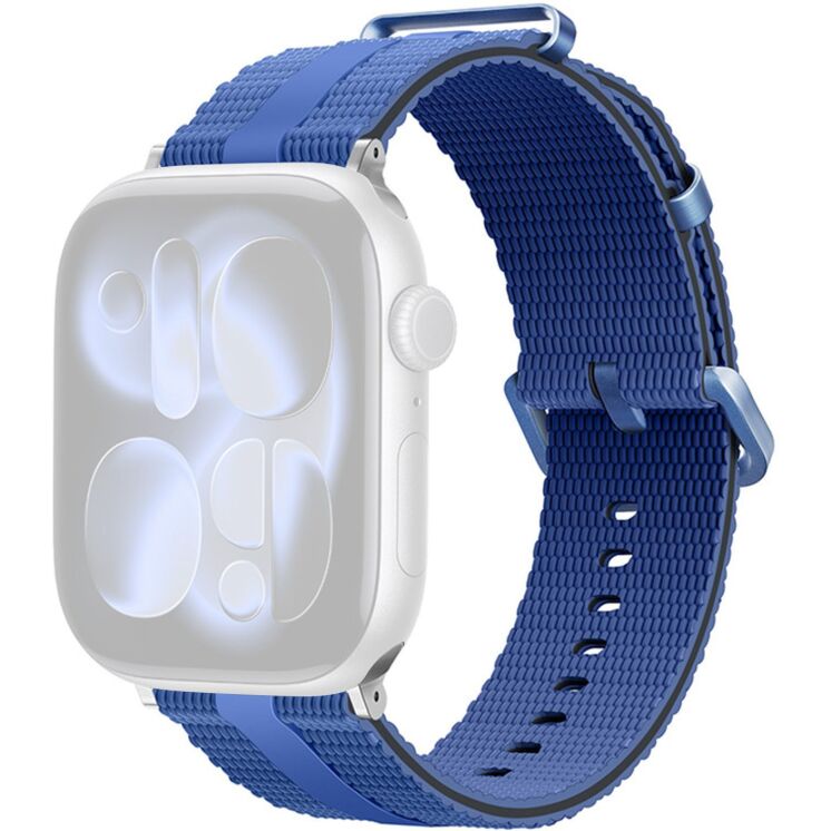 Ремінець Reframe Sport Linear для Apple Watch 46 / 45 / 44 / SE 44 / 42 (Series 1-3) / Ultra / Ultra 2 / Ultra 3 - Blue / Black: фото 1 з 5
