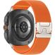 Ремінець Tech-Protect Nylon Clasp для Samsung Galaxy Watch Ultra 2 / Ultra / Ultra (2025) 5906302325801 - Orange (427017O). Фото 2 з 9