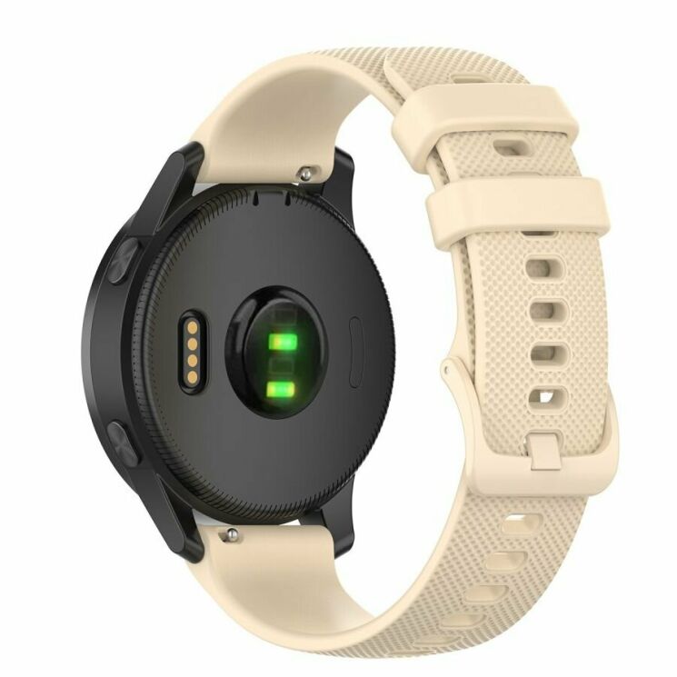 Ремешок UniCase Rhombus Texture для Huawei Watch GT 2e - Beige: фото 2 из 5