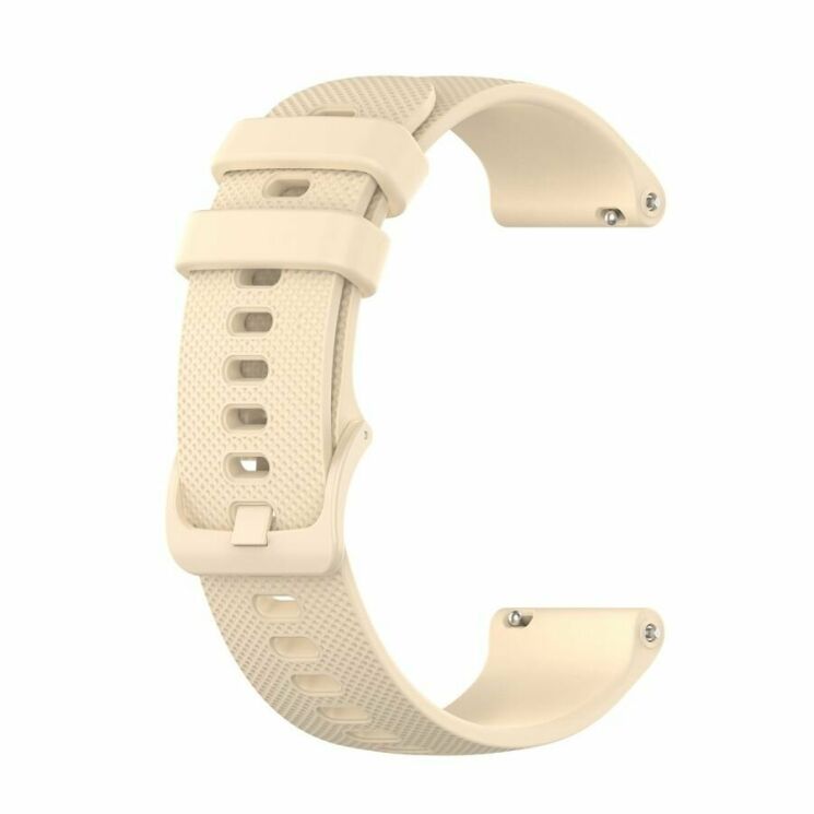 Ремешок UniCase Rhombus Texture для Huawei Watch GT 2e - Beige: фото 4 из 5