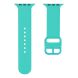 Ремінець UniCase Silicone Band для Apple Watch 42 (Series 10) / 41 / 40 / SE 40 / 38 - Green (251857G). Фото 3 з 7