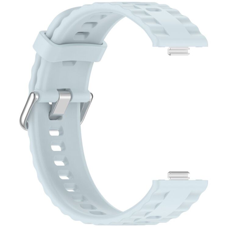 Ремешок UniCase Silicone Strap для Huawei Watch Fit 3 / Fit 4 / Fit 4 Pro - Baby Blue: фото 2 из 7