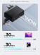Сетевое зарядное устройство Baseus GaN5 Pro Fast Charger 2C+U 160W + кабель Type-C to Type-C (P10110825113-00) - Black (346132B). Фото 8 из 21