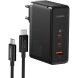 Сетевое зарядное устройство Baseus GaN5 Pro Fast Charger 2C+U 160W + кабель Type-C to Type-C (P10110825113-00) - Black (346132B). Фото 1 из 21