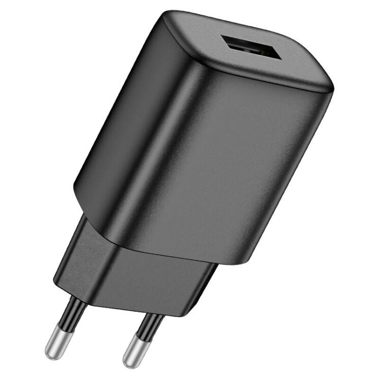Сетевое зарядное устройство Hoco C134A (12W) - Black: фото 4 из 9