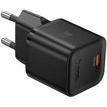 Сетевое зарядное устройство Hoco N66 PD35W - Black: фото 1 из 6