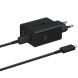 Сетевое зарядное устройство Samsung 50W Power Adapter + кабель Type-C to Type-C (EP-T5020XBEGEU) - Black (346149B). Фото 1 из 4