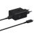 Сетевое зарядное устройство Samsung 50W Power Adapter + кабель Type-C to Type-C (EP-T5020XBEGEU) - Black: фото 1 из 4