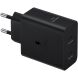 Сетевое зарядное устройство Samsung 50W Power Adapter + кабель Type-C to Type-C (EP-T5020XBEGEU) - Black (346149B). Фото 3 из 4