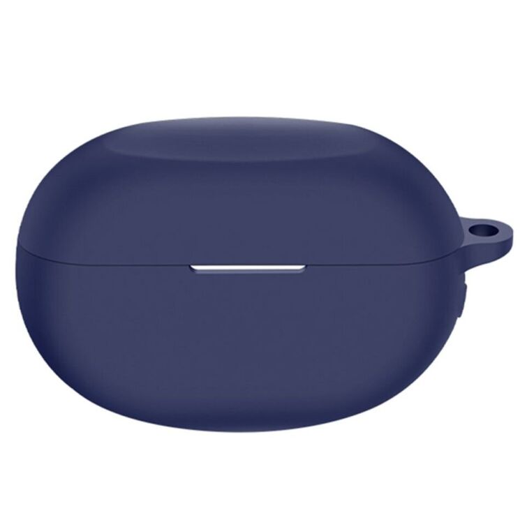 Силиконовый чехол Deexe Silicone Cover для Realme Buds Air 5 Pro - Blue: фото 1 из 5