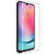 Силиконовый чехол IMAK UX-5 Series для Samsung Galaxy A24 (A245) - Transparent (322350T). Фото 1 из 9