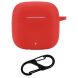 Силиконовый чехол UniCase Protective Color для Huawei FreeBuds SE 3 - Red (374700R). Фото 1 из 6