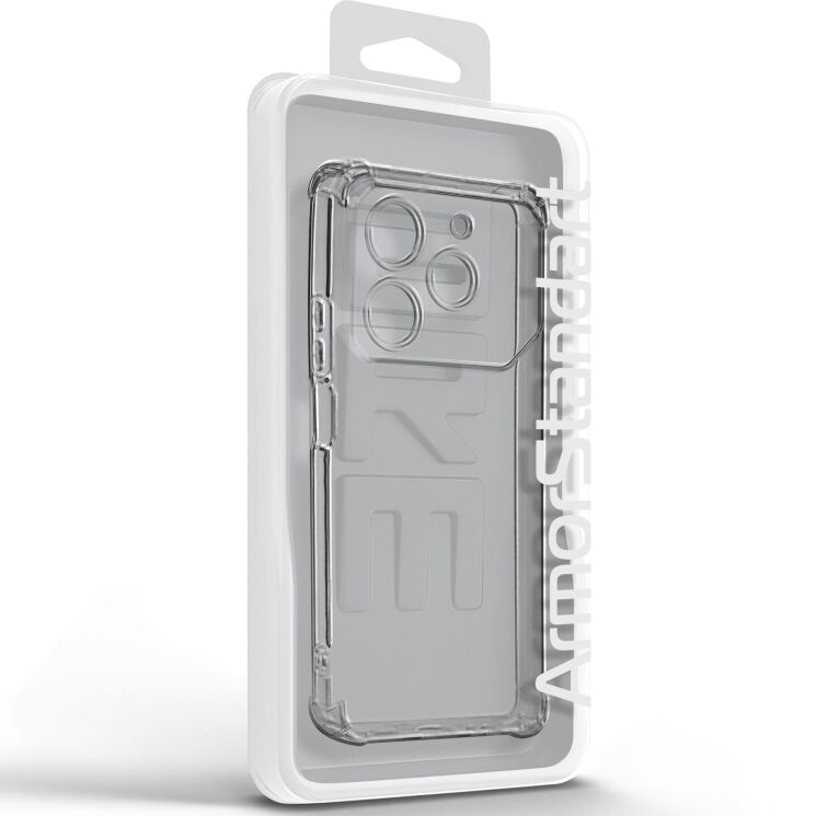Силиконовый (TPU) чехол ArmorStandart Air Force для TECNO Pova 6 Neo - Clear: фото 2 из 6