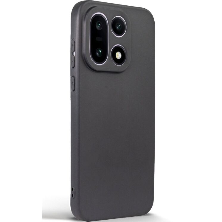 Силиконовый (TPU) чехол ArmorStandart Matte Slim Fit для OnePlus 15 - Black: фото 2 из 5