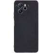 Силиконовый (TPU) чехол Deexe Matte Case для Blackview Shark 8 - Black (378103B)