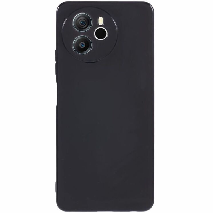 Силиконовый (TPU) чехол Deexe Matte Case для Blackview Shark 8 - Black: фото 1 из 6