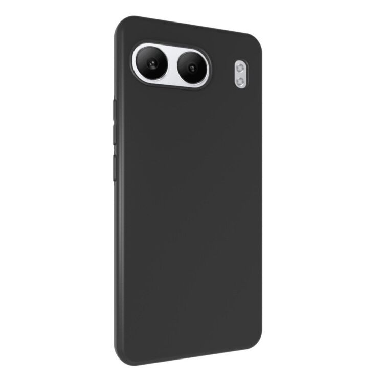 Силіконовий (TPU) чохол Deexe Matte Case для OnePlus Nord 4 - Black: фото 2 з 3