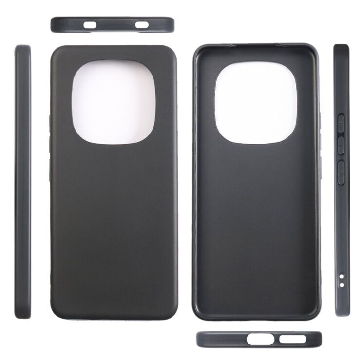 Силиконовый (TPU) чехол Deexe Matte Case для Xiaomi Redmi Note 15 Pro - Black: фото 9 из 9