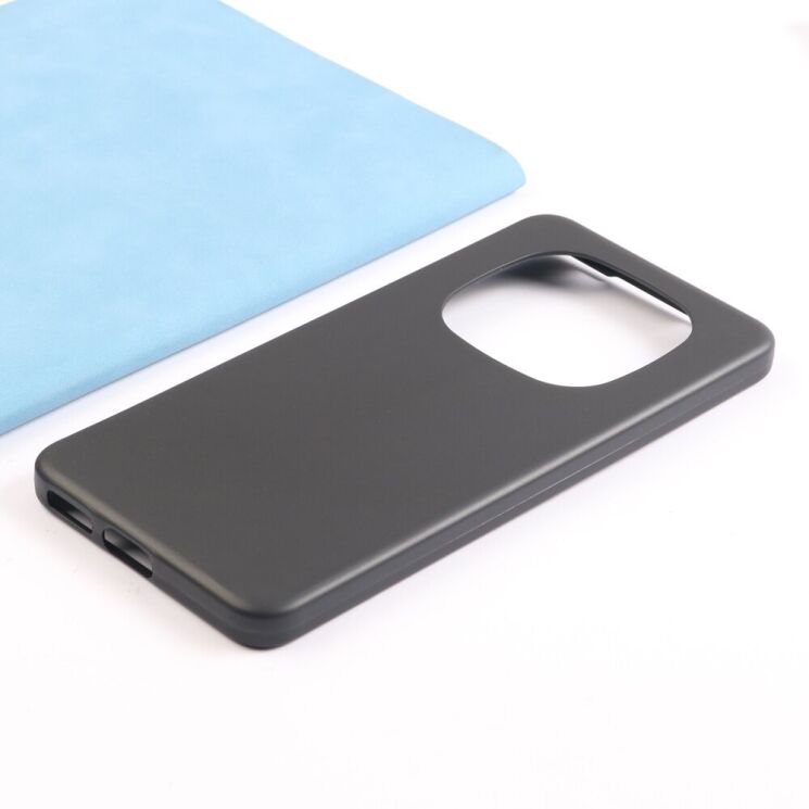 Силиконовый (TPU) чехол Deexe Matte Case для Xiaomi Redmi Note 15 Pro - Black: фото 8 из 9
