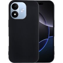 Силиконовый (TPU) чехол Deexe Matte Case для Xiaomi Redmi Note 17 (4G/5G) - Black: фото 1 из 7