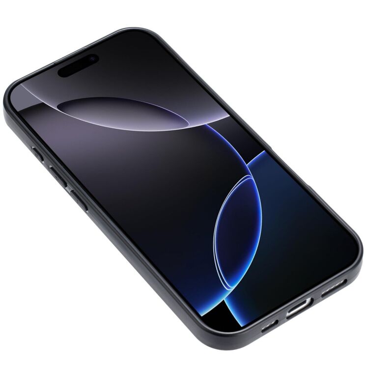 Силиконовый (TPU) чехол Deexe Matte Case для ZTE Blade A56 - Black: фото 4 из 7