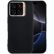 Силиконовый (TPU) чехол Deexe Matte Case для ZTE Blade A56 - Black (391104B)