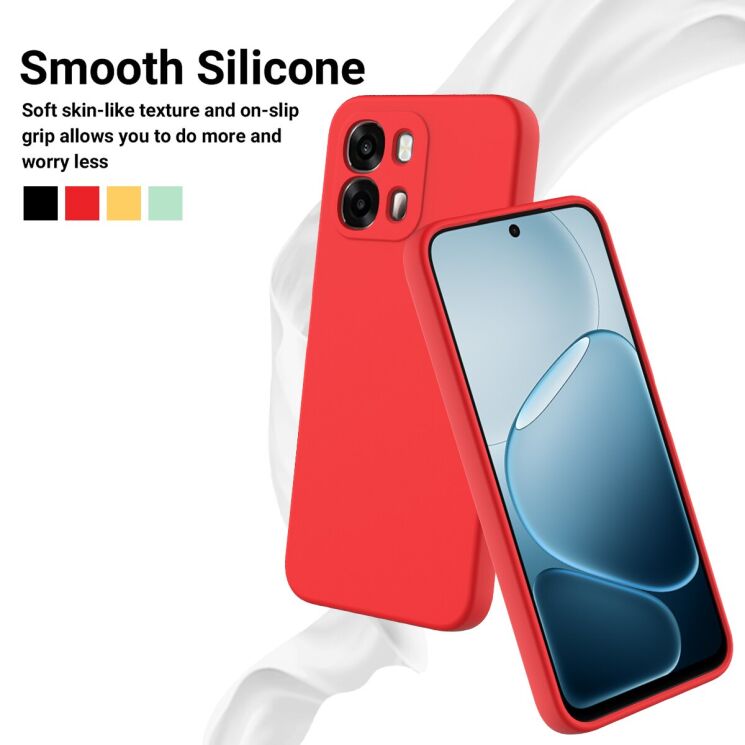 Силиконовый (TPU) чехол Deexe Silicone Case для OPPO A6s / A6 - Black: фото 4 из 9