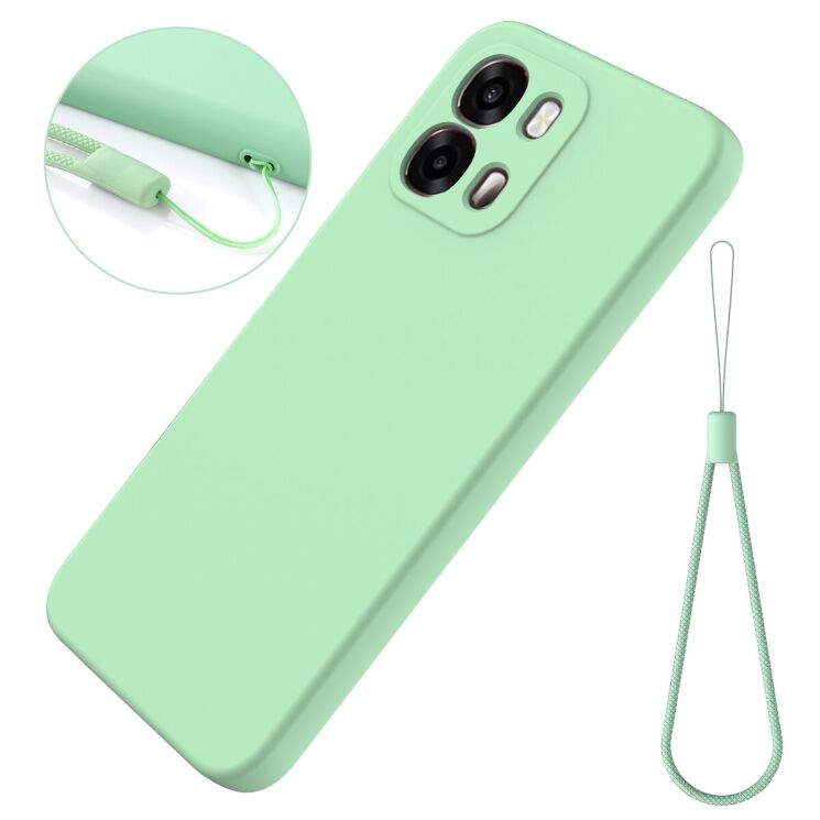 Силиконовый (TPU) чехол Deexe Silicone Case для OPPO A6s / A6 - Black: фото 8 из 9