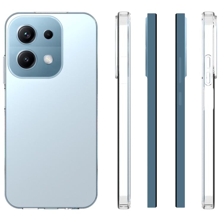 Силіконовий (TPU) чохол Deexe UltraThin для Xiaomi Redmi 15C / Poco C85 - Transparent: фото 5 з 5