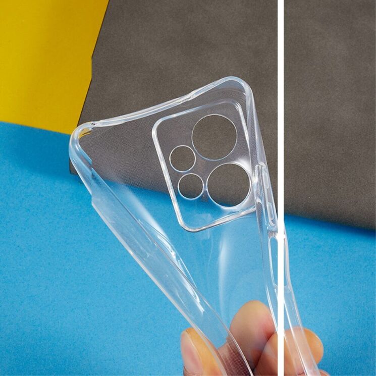 Силиконовый (TPU) чехол Deexe UltraThin для Xiaomi Redmi Note 12 - Transparent: фото 6 из 6