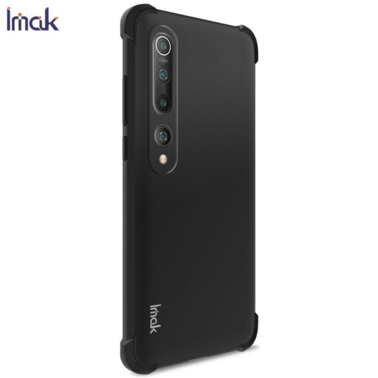 Силиконовый (TPU) чехол IMAK Airbag Case для Xiaomi Mi 10 / Mi 10 Pro - Metal Black: фото 3 из 12