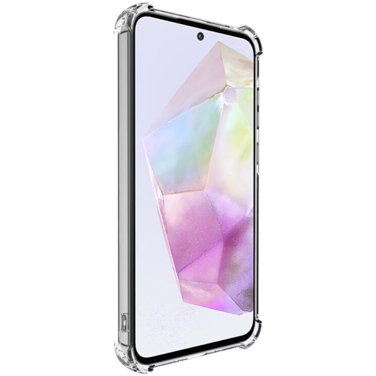 Силиконовый (TPU) чехол IMAK UX-4 Series для Samsung Galaxy A35 (A356) - Transparent: фото 2 из 10