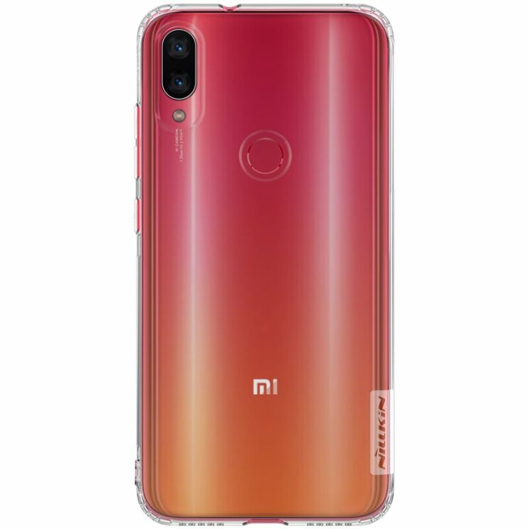 Силиконовый (TPU) чехол NILLKIN Nature для Xiaomi Mi Play - White: фото 1 из 13