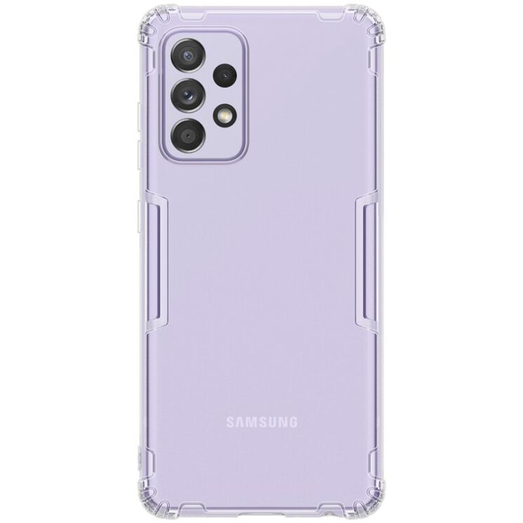 Силиконовый (TPU) чехол NILLKIN Nature Max для Samsung Galaxy A52 (A525) / A52s (A528) - Transparent: фото 1 из 20