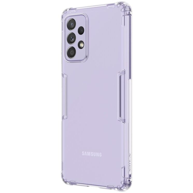 Силиконовый (TPU) чехол NILLKIN Nature Max для Samsung Galaxy A52 (A525) / A52s (A528) - Transparent: фото 3 из 20