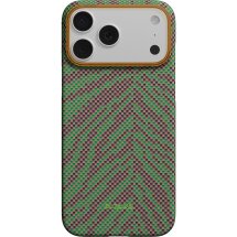 Ультратонкий чохол Pitaka Edge Case Breath of Veins для iPhone 17 Pro (BV1702P) - Sprout Surge: фото 1 з 13