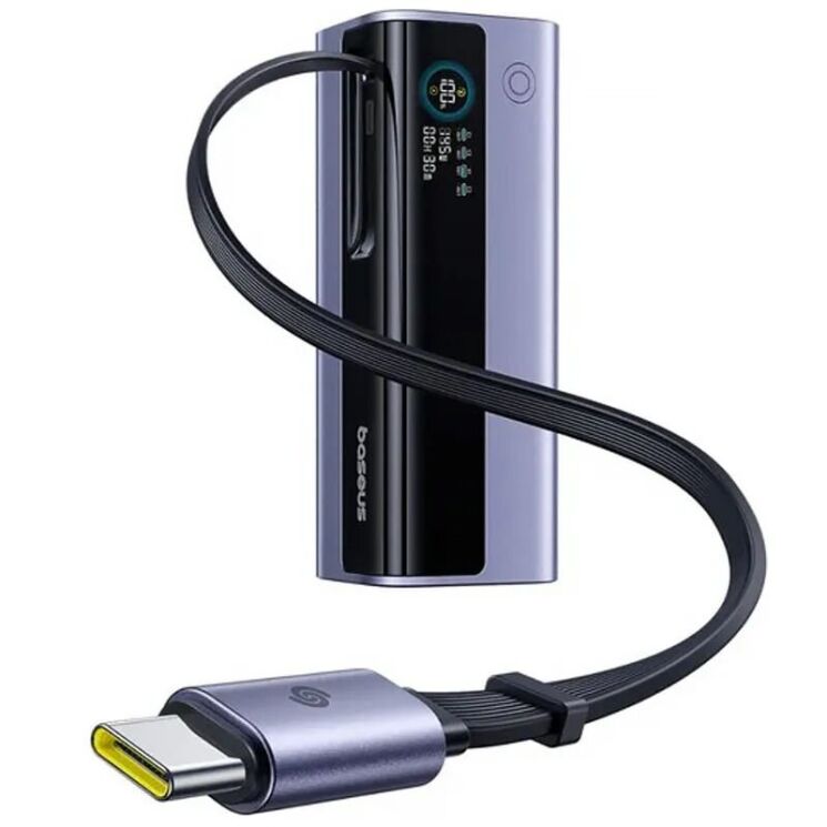 Внешний аккумулятор Baseus EnerGeek GR11 200W (25000mAh) + кабель Type-C - Grey (995800H) Внешний аккумулятор Baseus EnerGeek GR11 200W (25000mAh) + кабель Type-C - Grey: фото 4 из 27