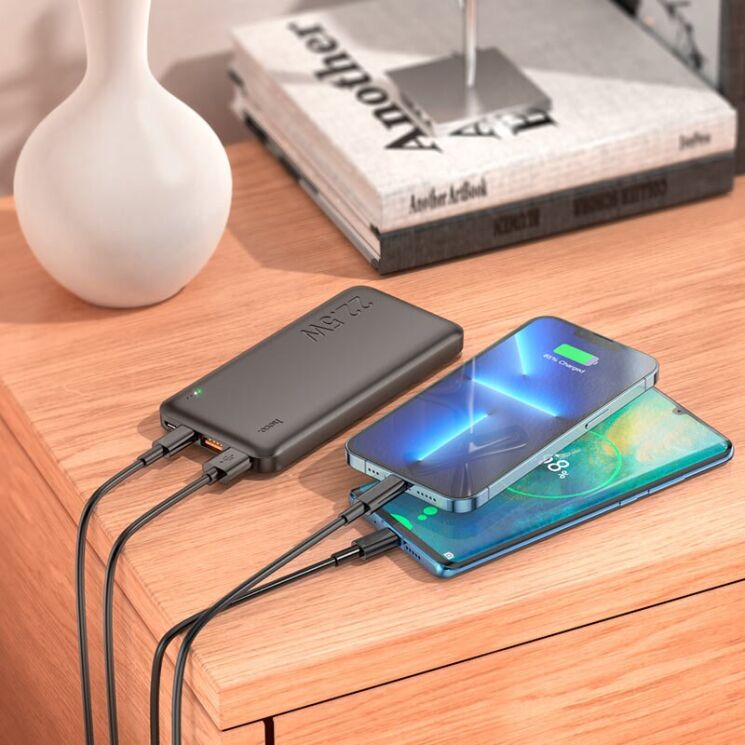 Внешний аккумулятор Hoco J101 22.5W (10000mAh) - Black: фото 4 из 5