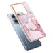 Захисний чохол Deexe Marble Case для Xiaomi 14T - Rose Gold (365766RG). Фото 2 из 6