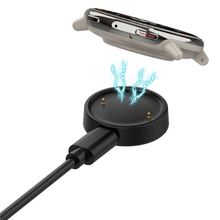 Зарядний пристрій Deexe Charging Dock для Xiaomi Amazfit Bip 6 - Black: фото 4 з 12