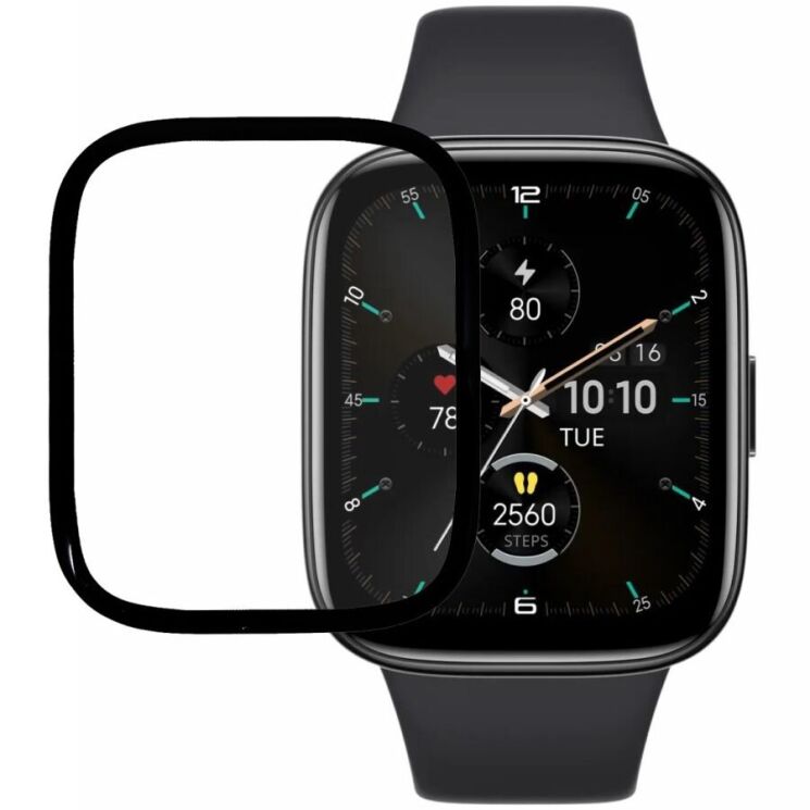 Защитная пленка Deexe 3D Film для Xiaomi Redmi Watch 5 Active - Black: фото 1 из 6
