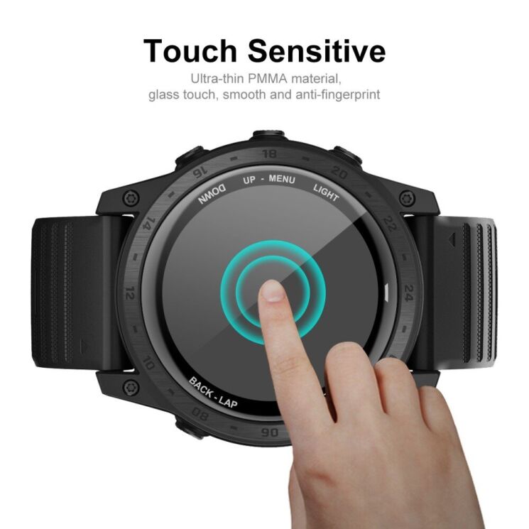 Захисна плівка ENKAY 3D Curved Film для Garmin Tactix 7 / 7 Pro - Black: фото 4 з 7