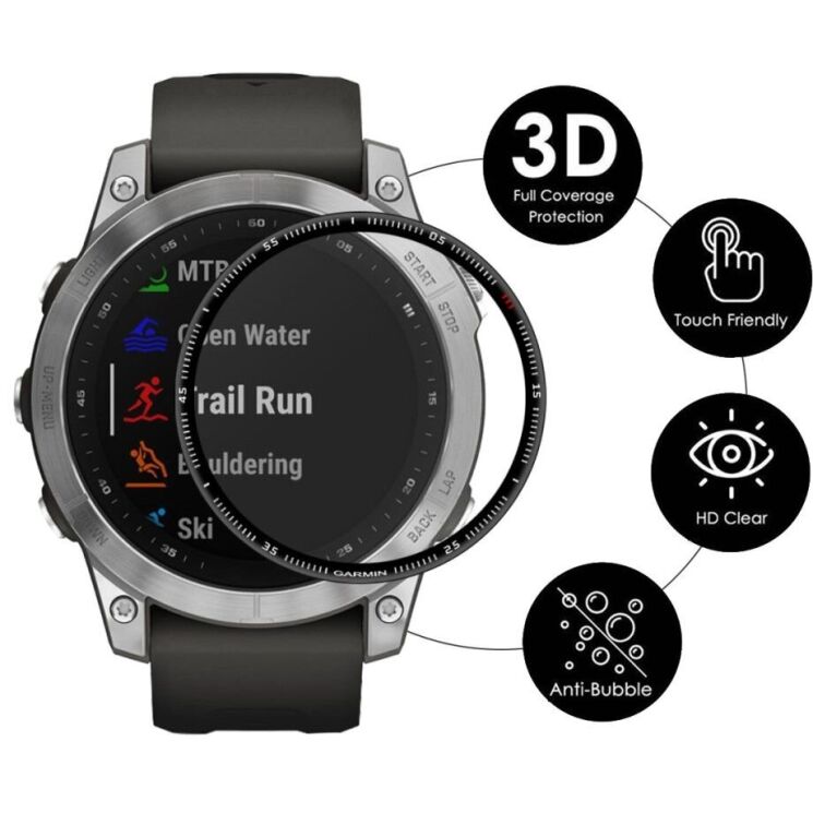 Захисна плівка HAT PRINCE Crystal Film для Garmin Fenix 7: фото 2 з 7