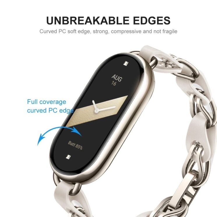 Защитная пленка HAT PRINCE Full Tempered Screen для Xiaomi Mi Smart Band 9 - Black: фото 4 из 7