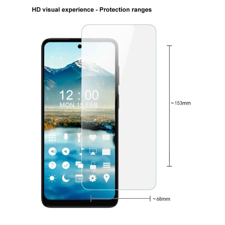 Защитная пленка IMAK ARM Series для Motorola Moto G22: фото 7 из 8