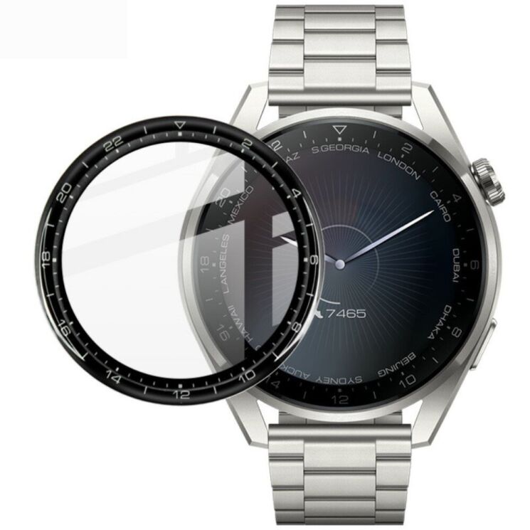 Защитная пленка IMAK Watch Film для Huawei Watch 3 Pro - Black: фото 2 из 12