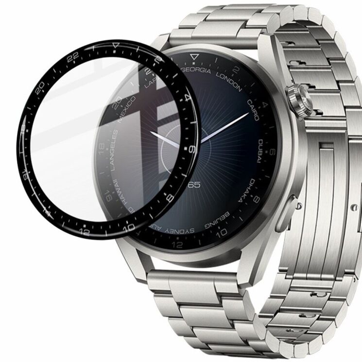 Защитная пленка IMAK Watch Film для Huawei Watch 3 Pro - Black: фото 1 из 12
