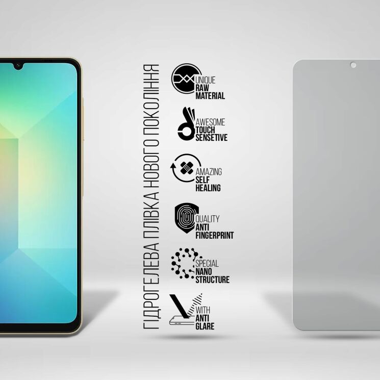 Захисна плівка на екран ArmorStandart Matte для Samsung Galaxy A06 (A065): фото 2 з 5